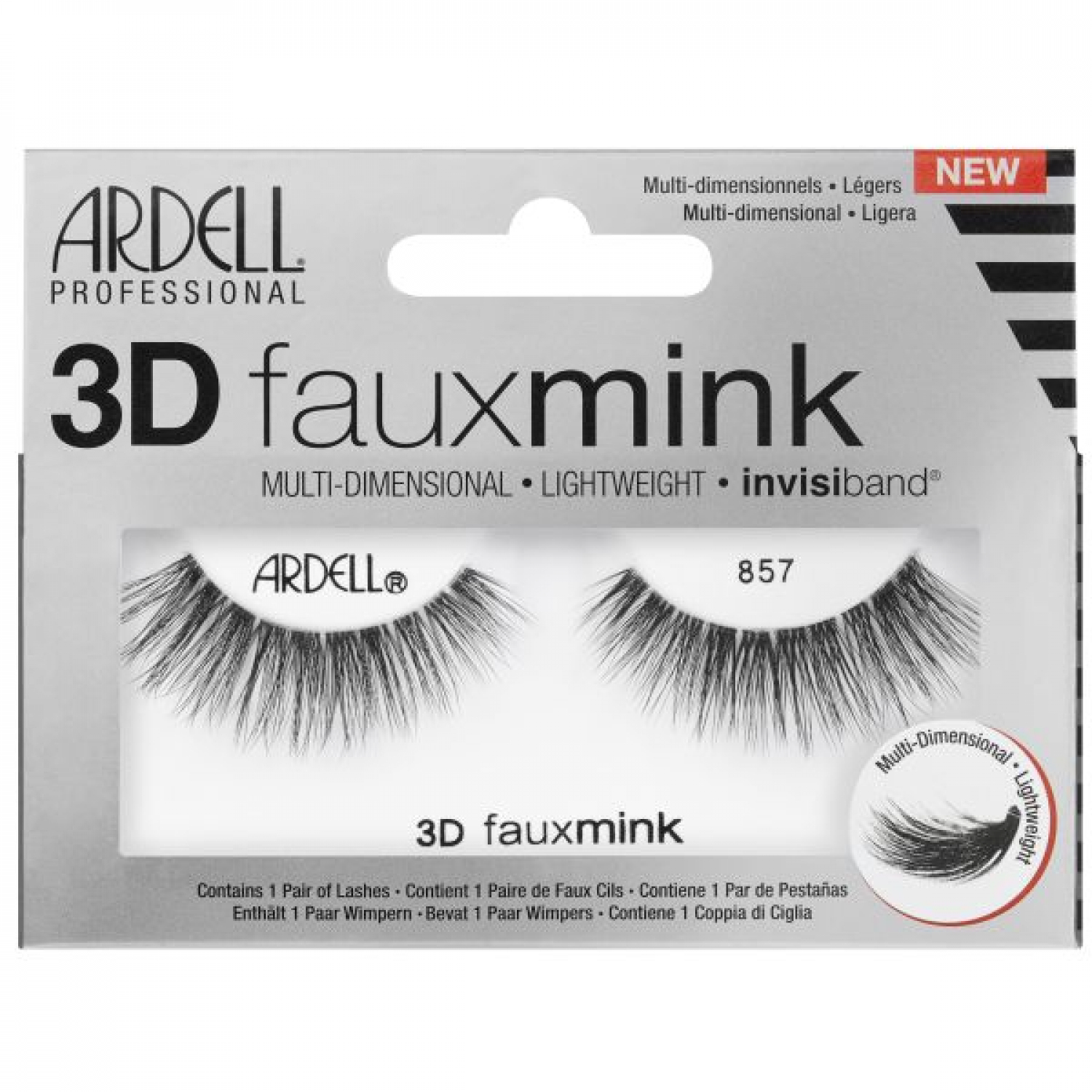 Ardell stripe lashes faux mink