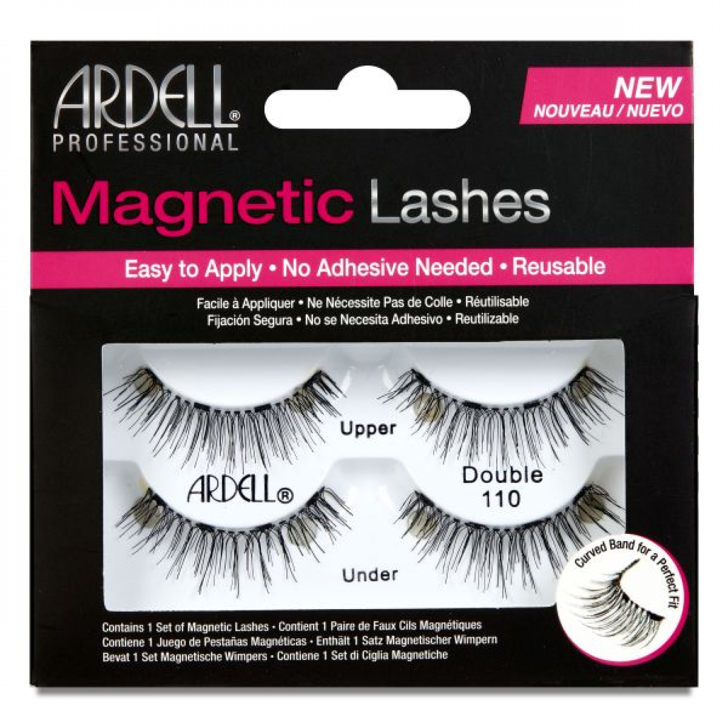Ardell strip lashes magnetic double 110