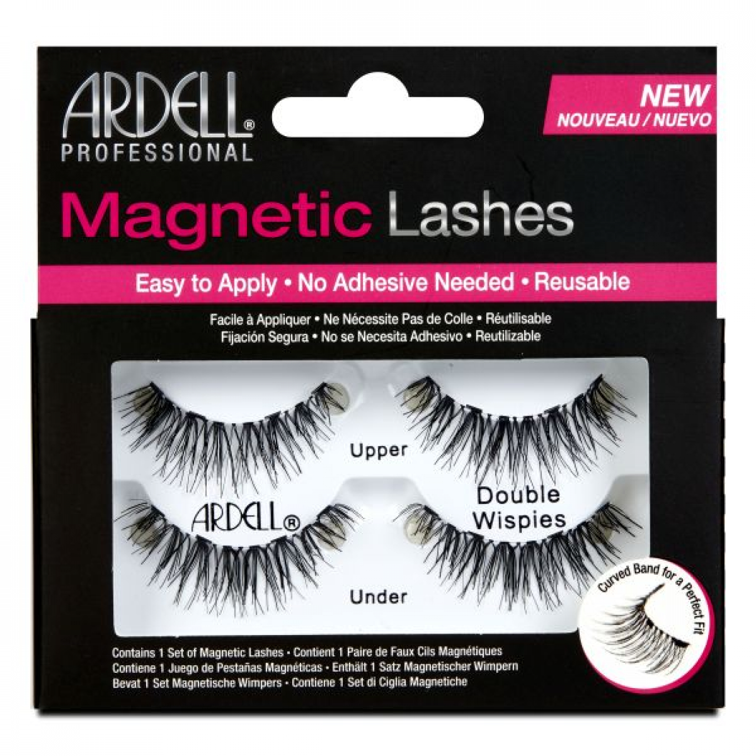 Ardell stripe lashes magnetic double  wispies magnetwimpern