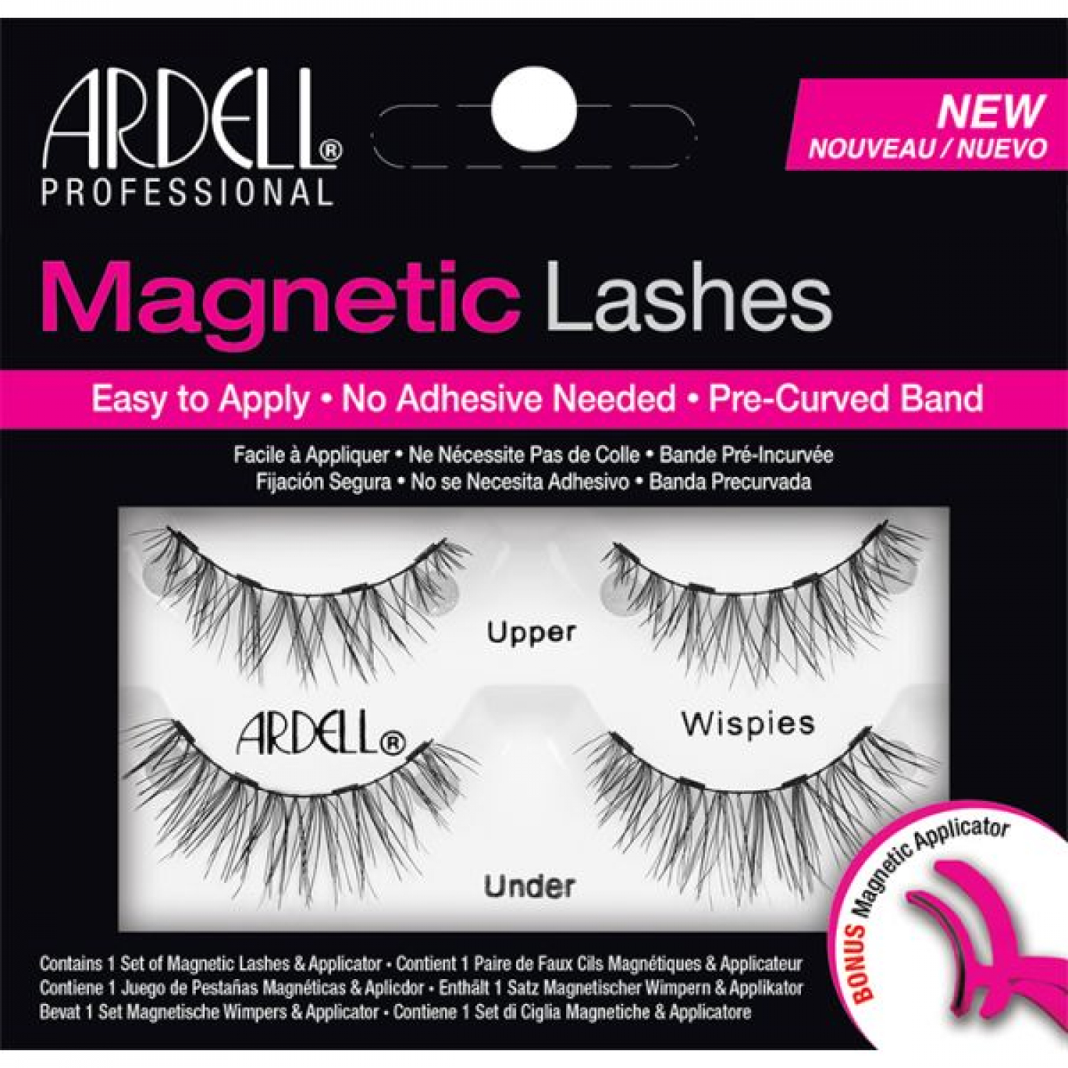 Ardell stripe lashes magnetic wispies magnetwimpern