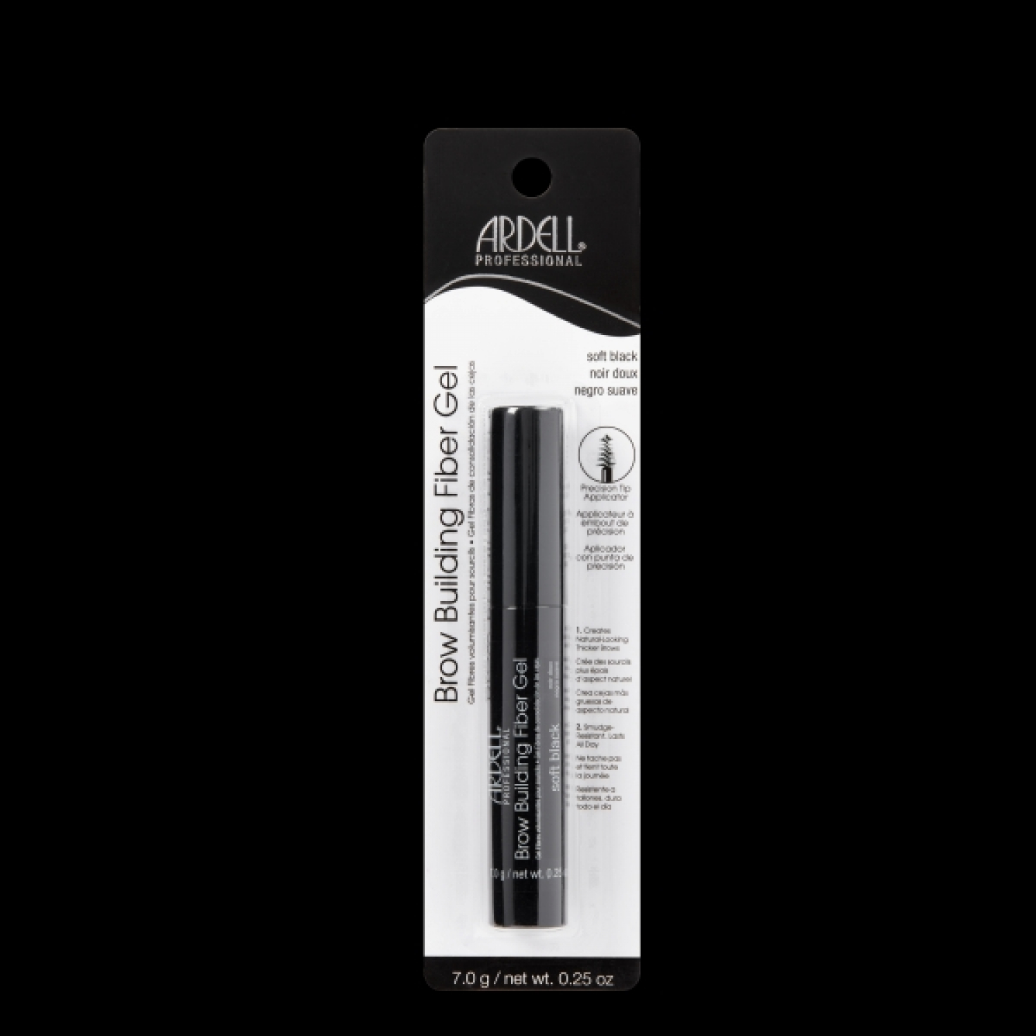 ARDELL Brow Building Fiber Gel Soft Black