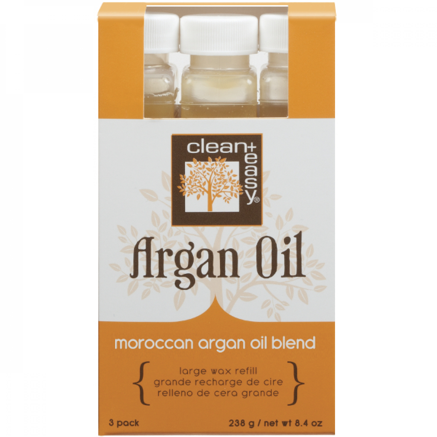 clean+easy Argan Öl Wachs gross