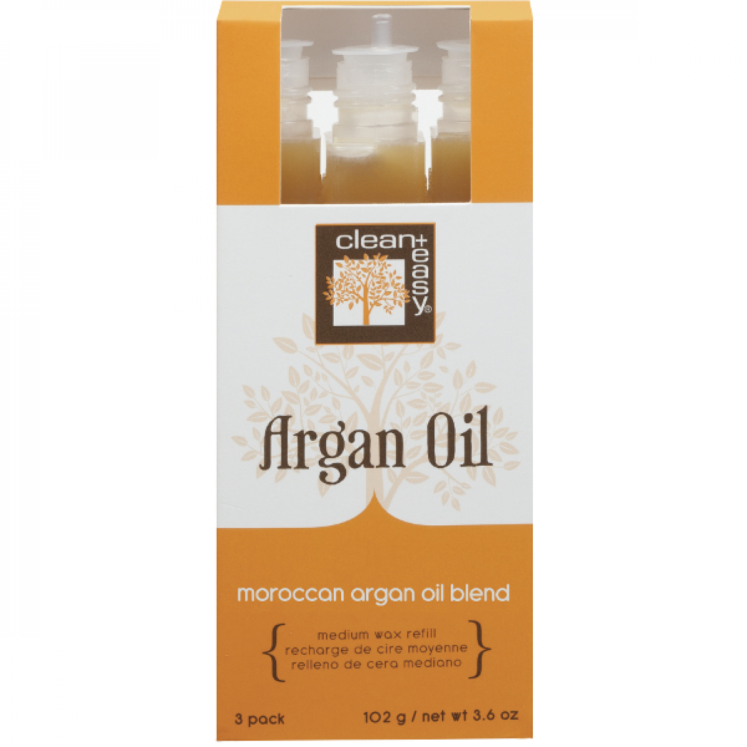 Argan Öl Wachs mittle