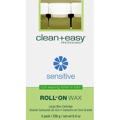 Original clean+easy "sensitive" Azulene Wachspatronen groß - 3 Stück